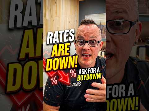 Why You Should Ask For A Rate Buydown Today